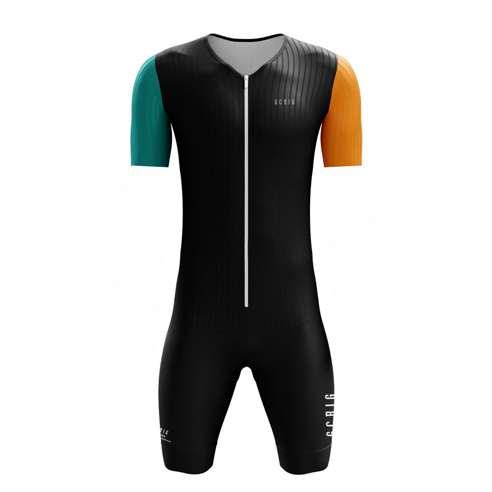 Mountain Biking Jumps - GG Top Triathlon Suit Mens High