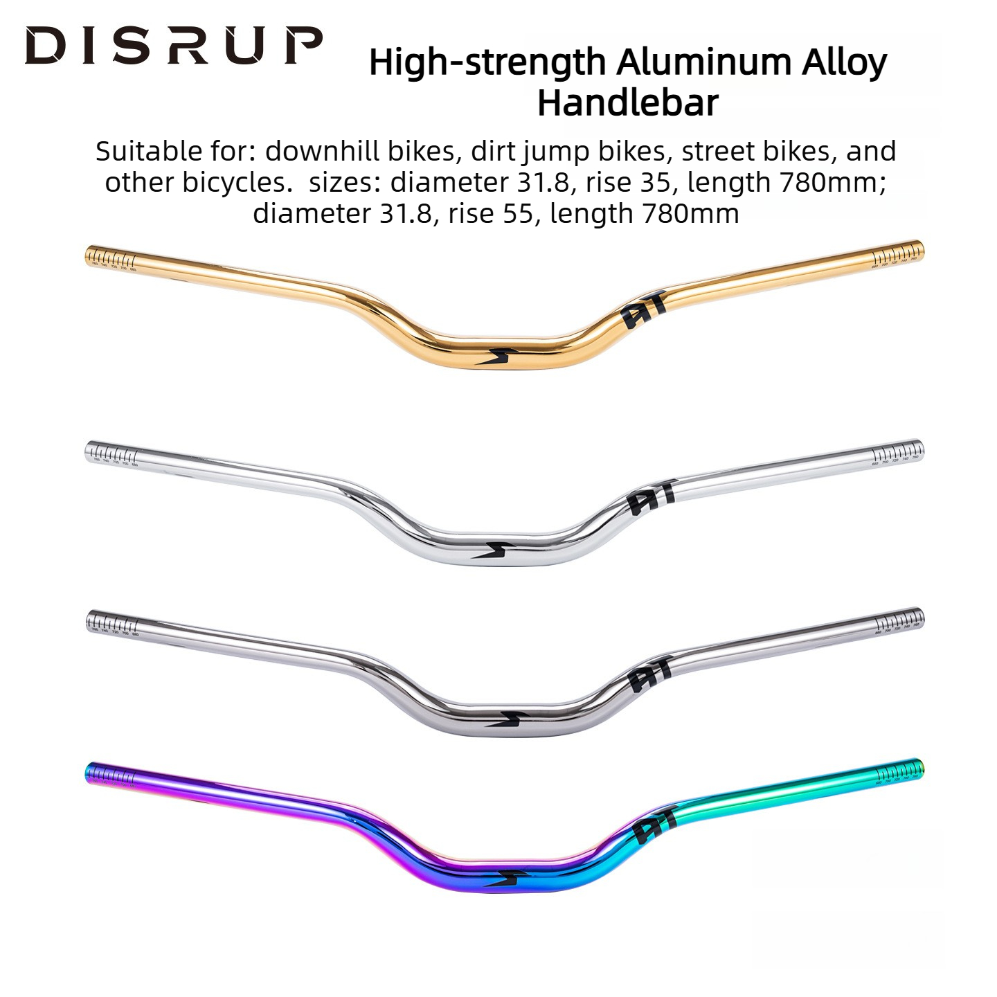 SEMYT MTB Riser Handlebar 31.8 - огляд і ціна Mountain Biking Jumps