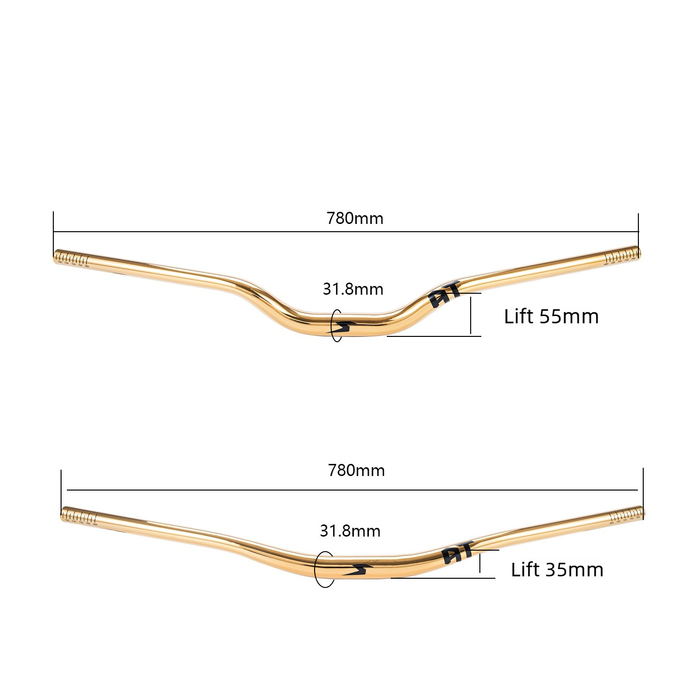 SEMYT MTB Riser Handlebar 31.8 - огляд і ціна Mountain Biking Jumps