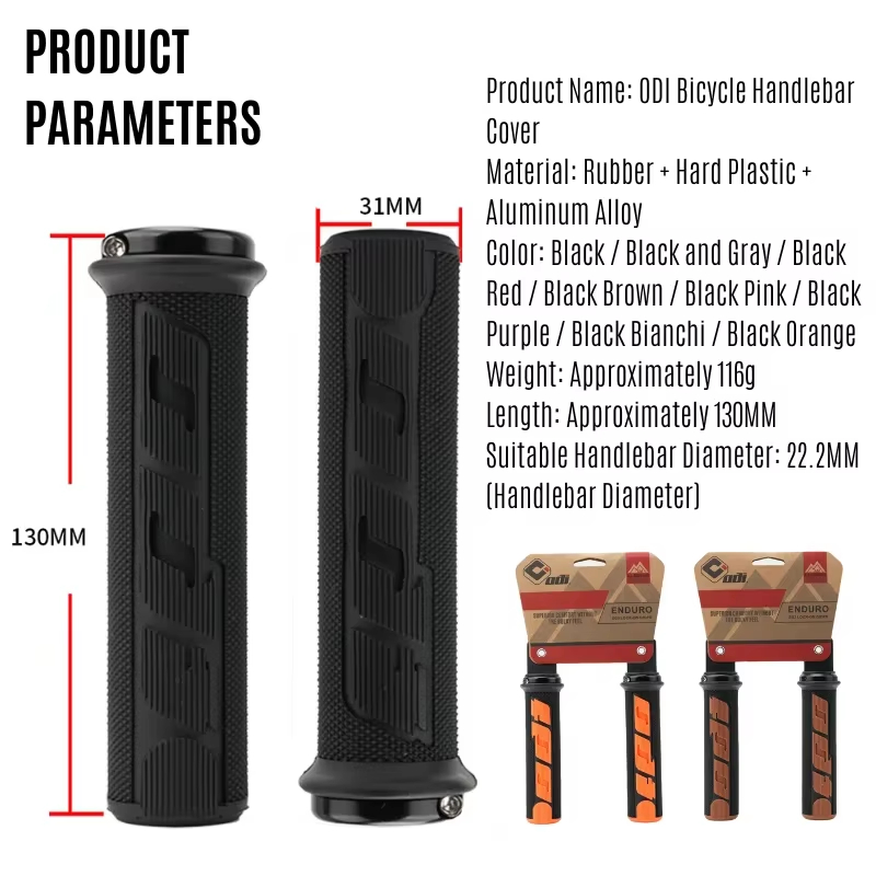 ODI RG98 Rubber Lock-on Handle - огляд і ціна Mountain Biking Jumps