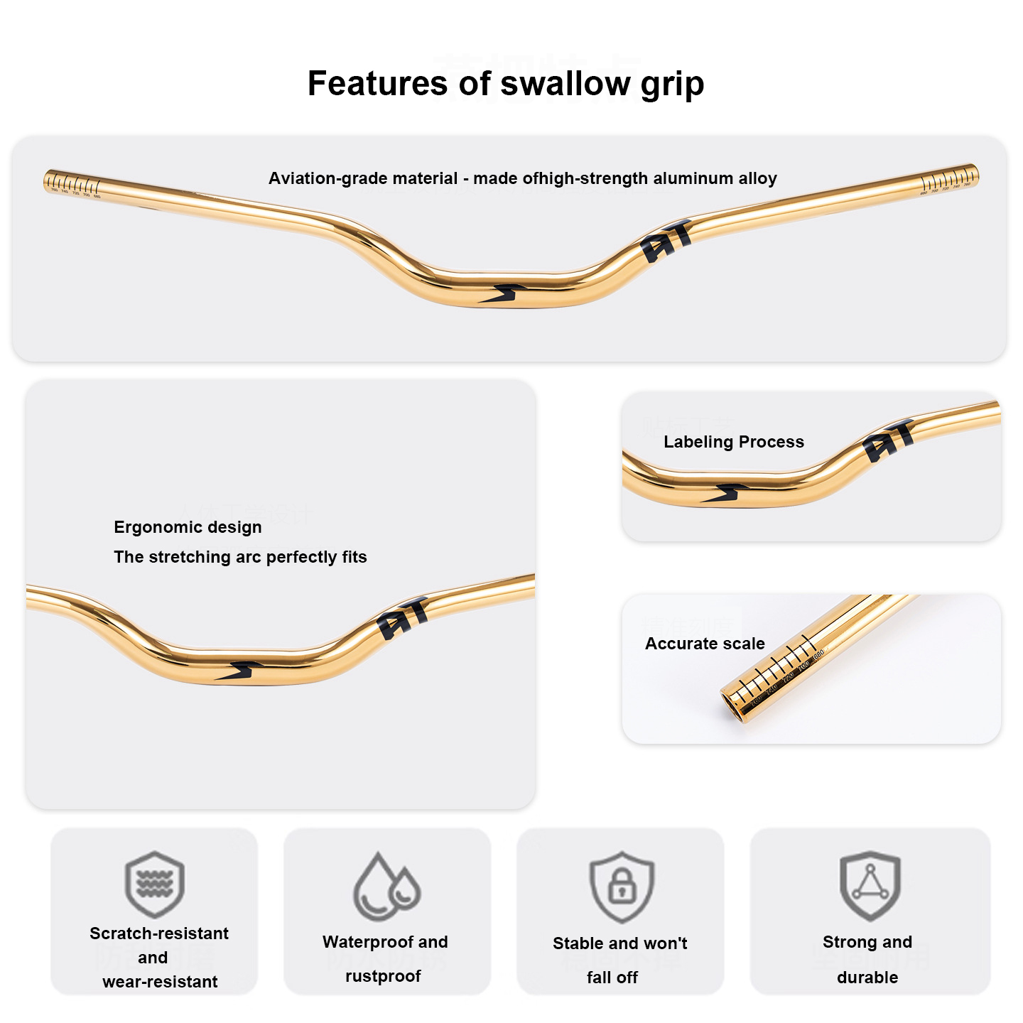 Aluminum Alloy Bicycle Handleb - огляд і ціна Mountain Biking Jumps