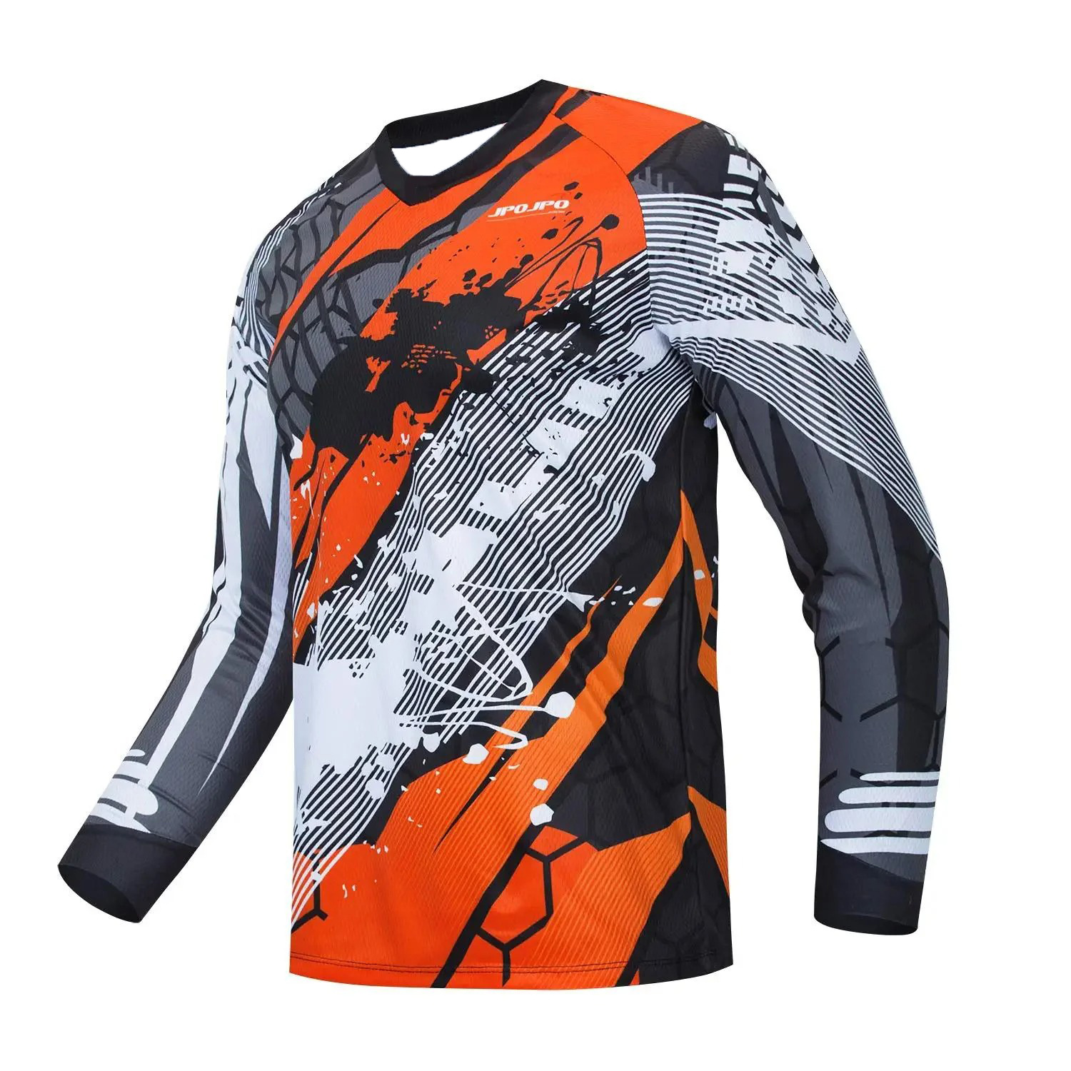 Mens Long Sleeve Motocross Jer - огляд і ціна Mountain Biking For Fitness