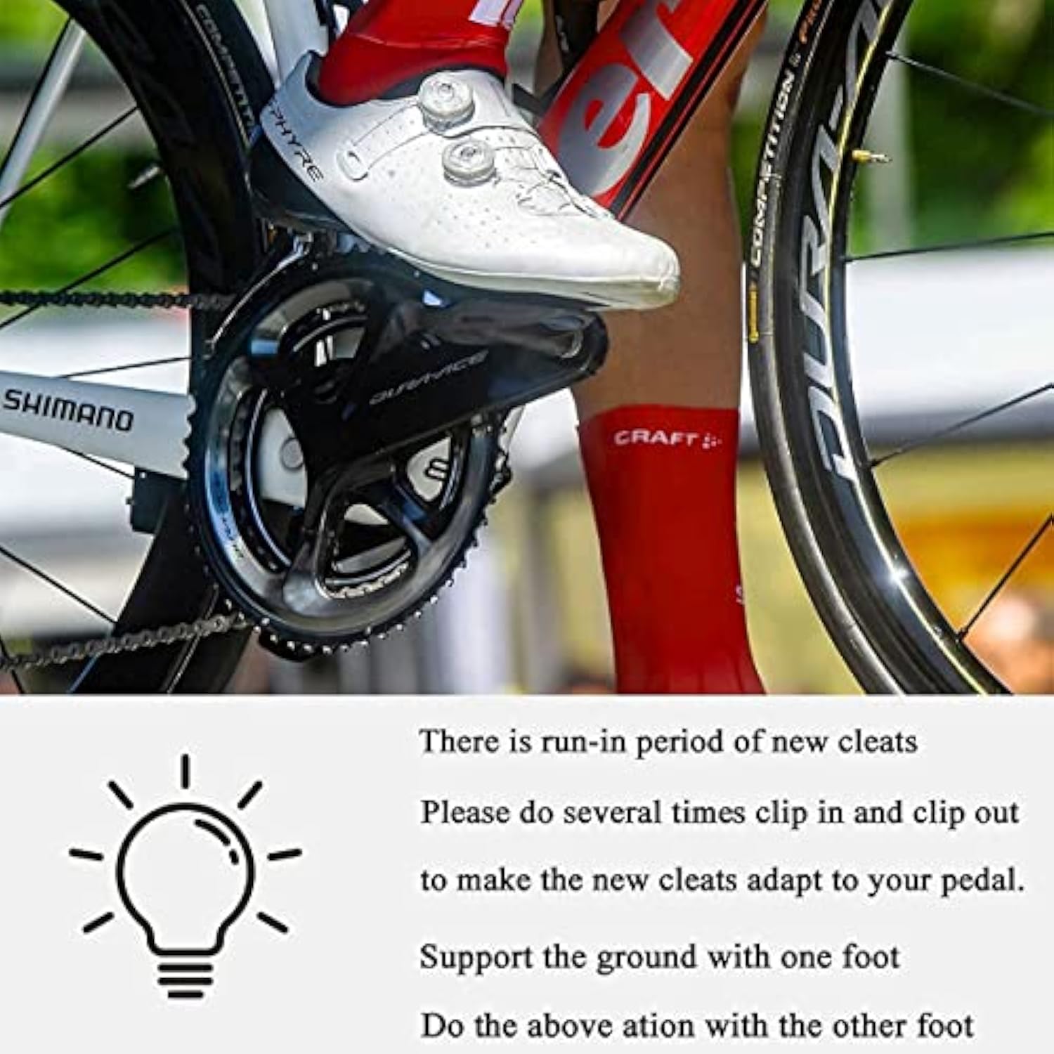 Road Bike Cleats for Shimano S - огляд і ціна Mountain Biking Shoes