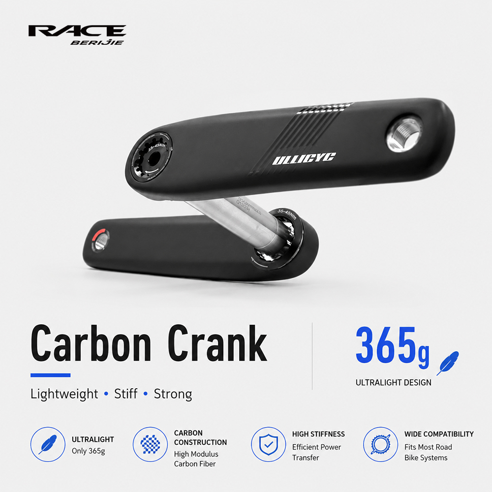 365g Road/RACE Bike Crankset 1 - огляд і ціна Mountain Biking Races